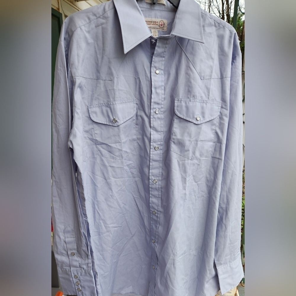 Sheplers Pearl Snap Western Button Down